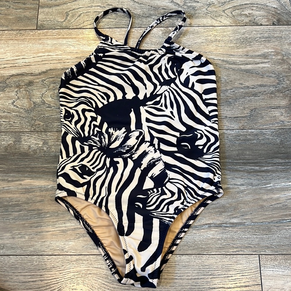 Crewcuts Zebra Swimsuit